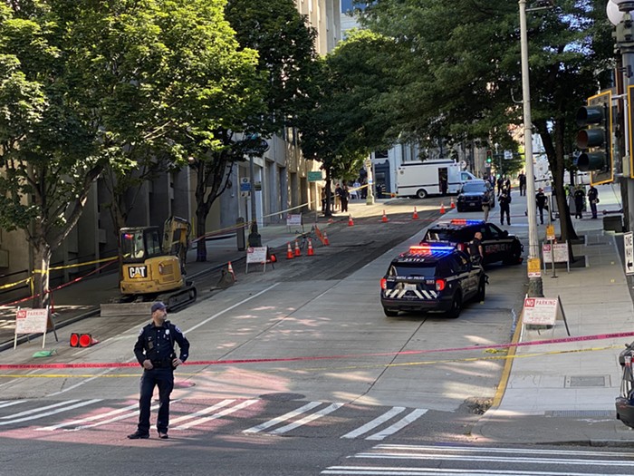 Seattle Police Shoot Man Downtown